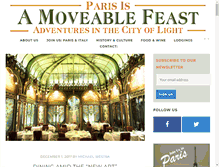 Tablet Screenshot of amoveablefeast.us